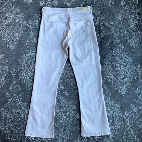 Citizens Of Humanity Drew Crop Flare Fray Hem Jean - Picture 6 of 10